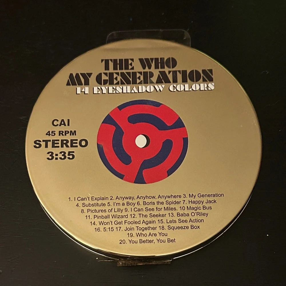 The Who 'My Generation' 14-Color Eyeshadow Palette - Gold - Picture 4 of 5